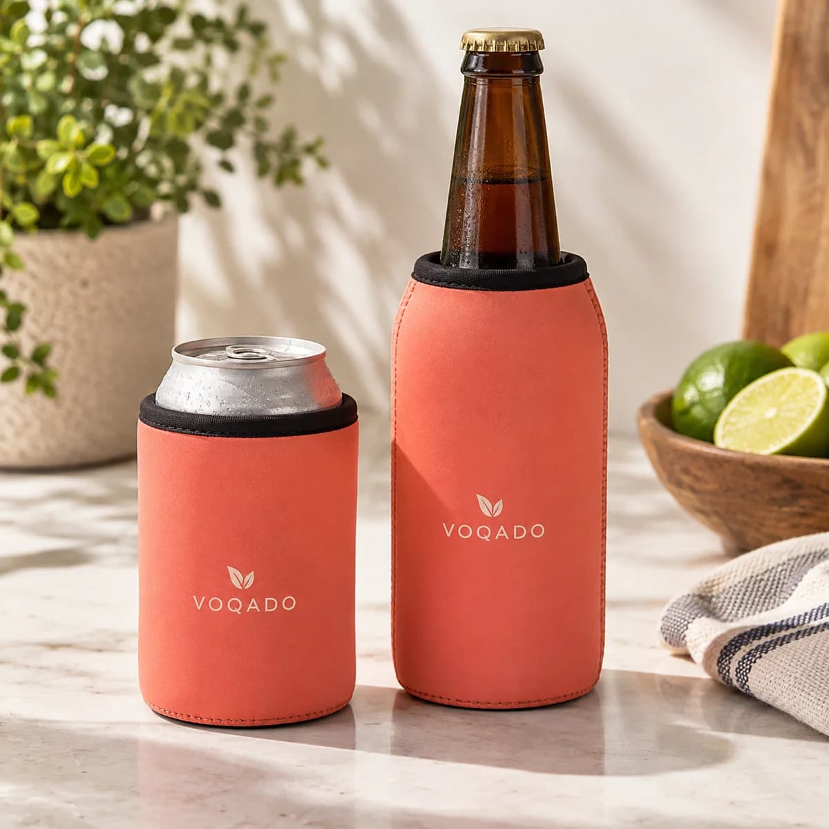 Can and bottle coolers: Voqado product styling