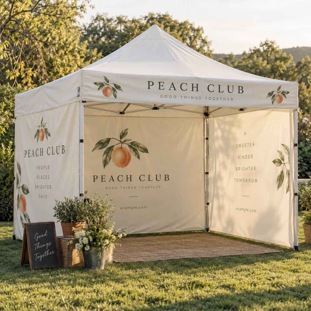 Canopy tent walls: Voqado product styling
