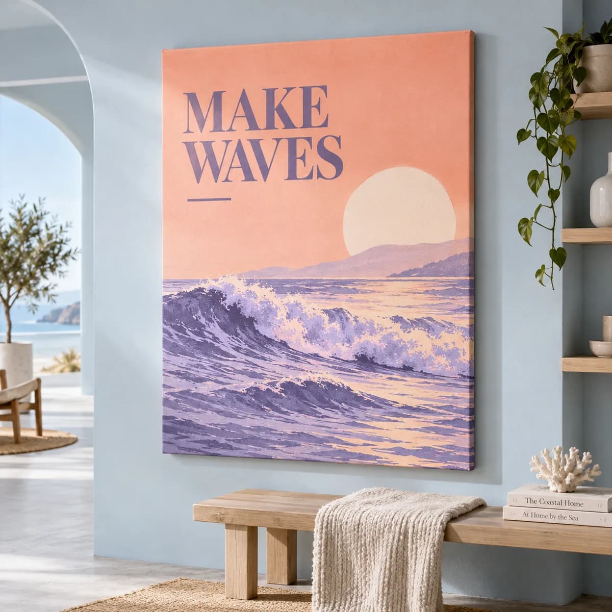 Canvas signs: Voqado product styling