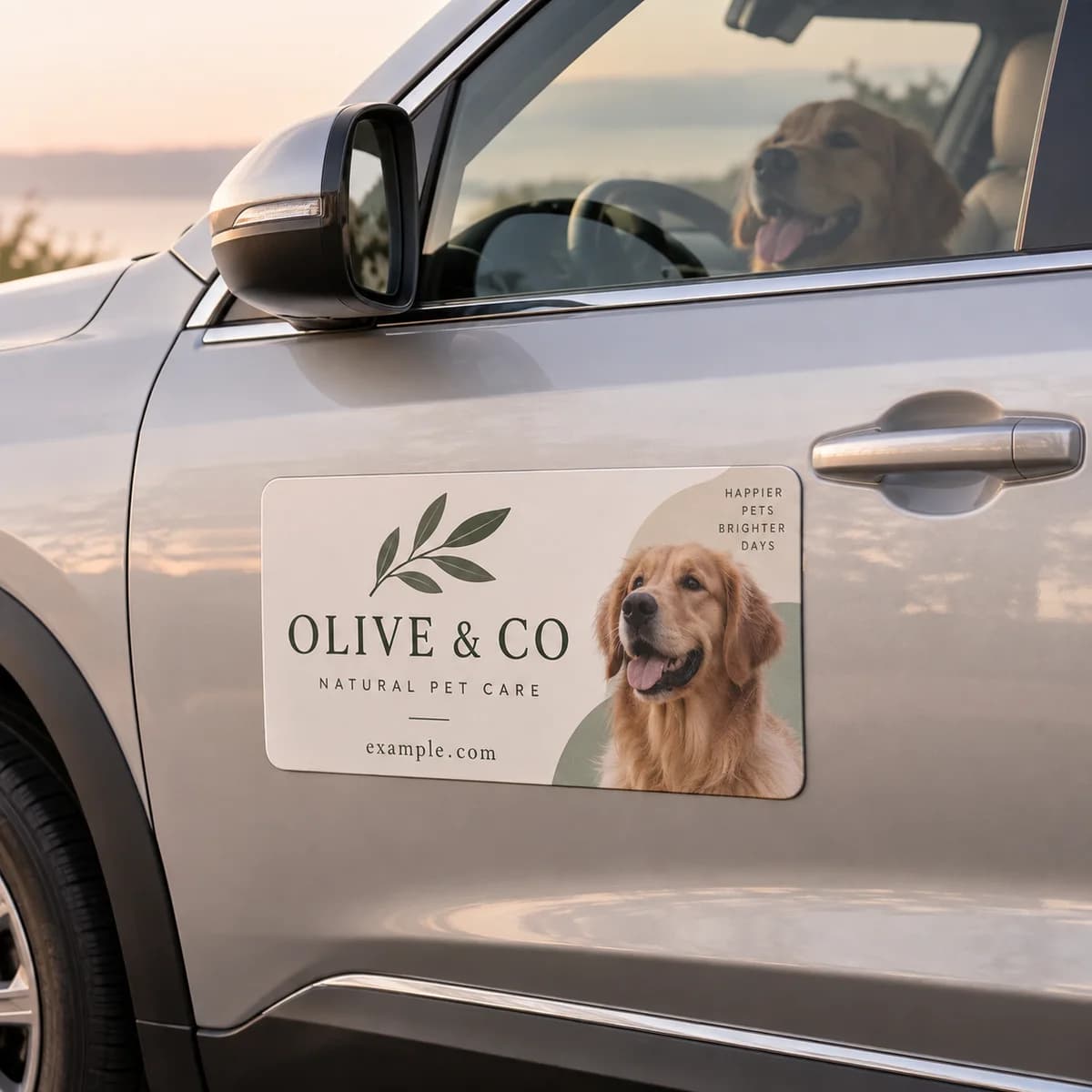 Car magnets: Voqado product styling