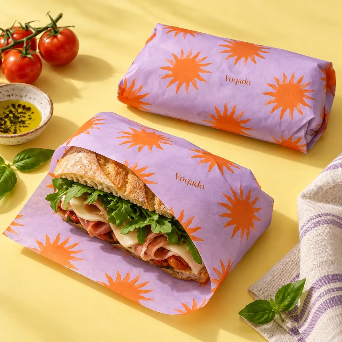 Deli paper: Voqado product styling