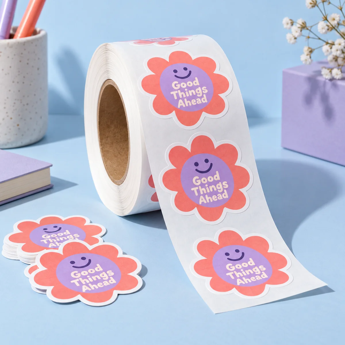 Die-cut roll labels: Voqado product styling