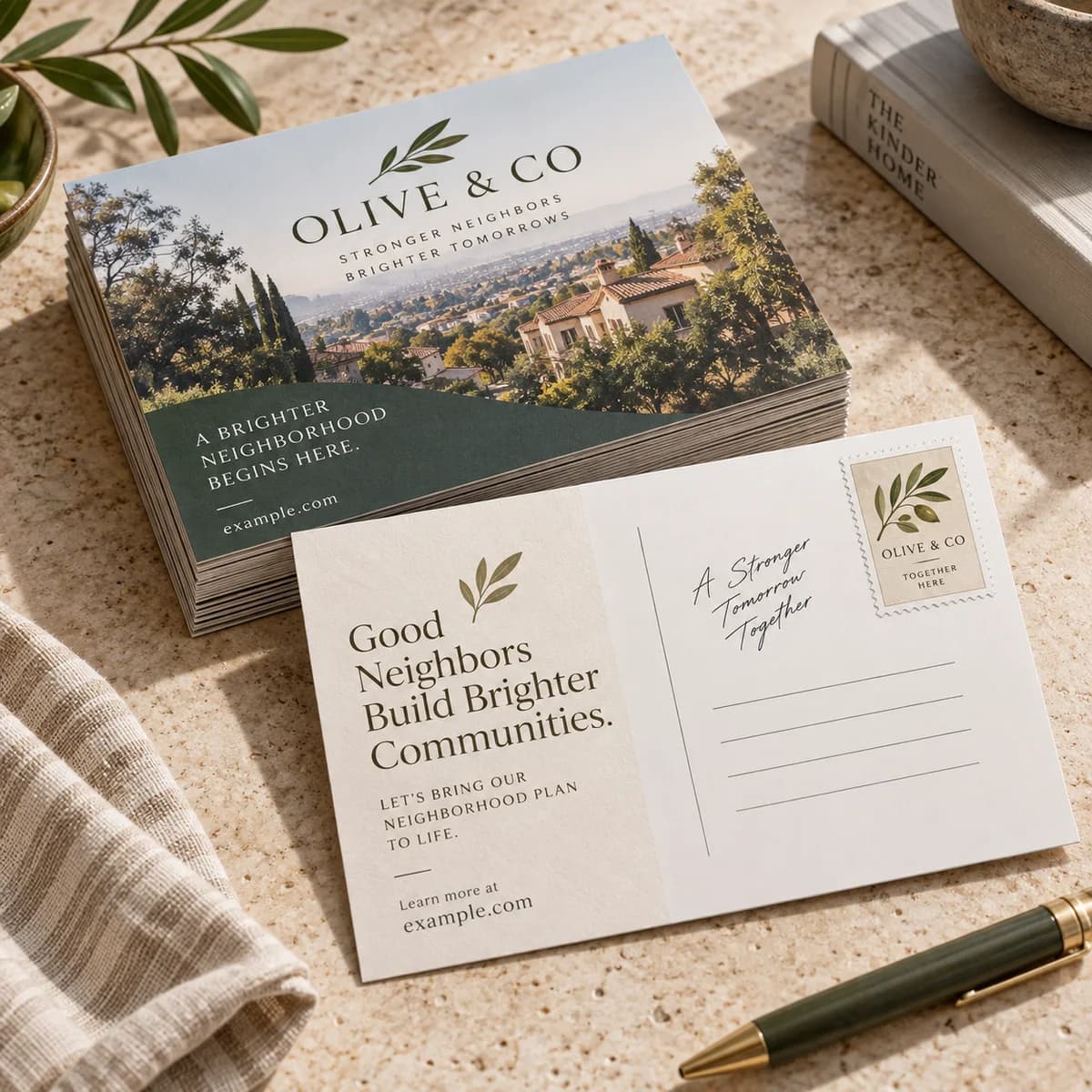 Direct mail postcards: Voqado product styling