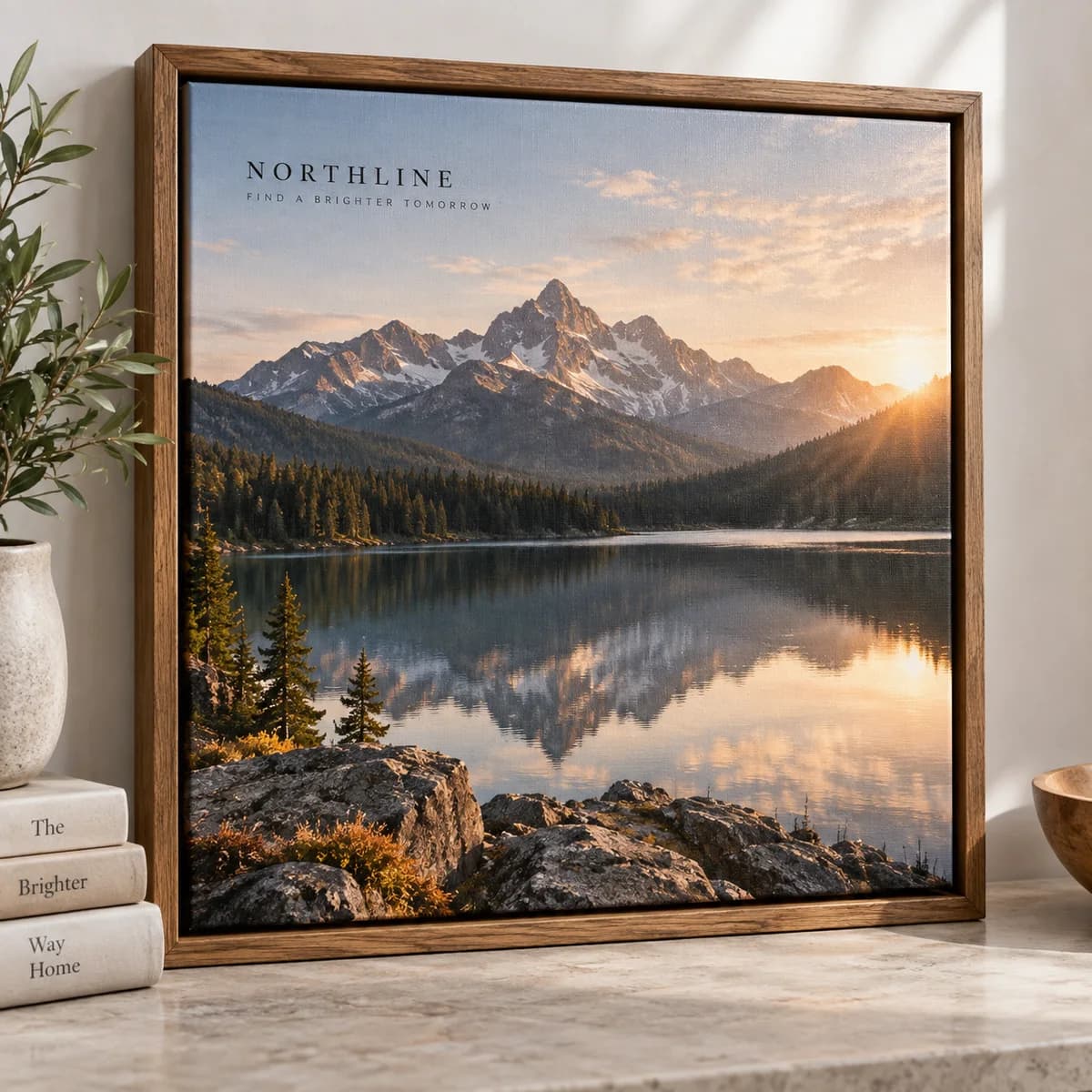Framed canvas prints: Voqado product styling