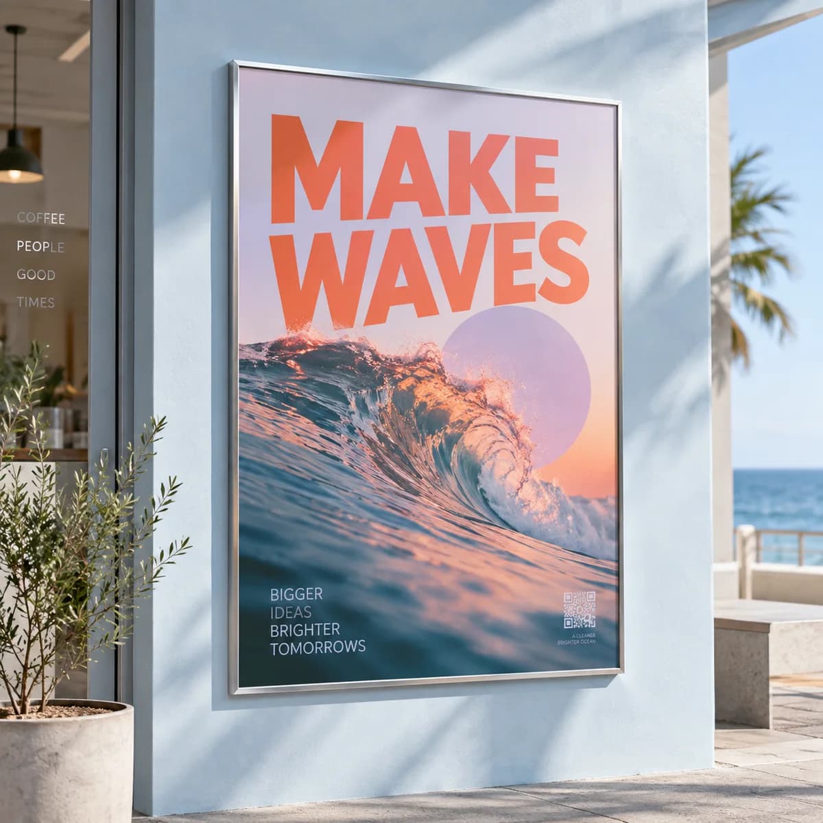 Outdoor posters: Voqado product styling