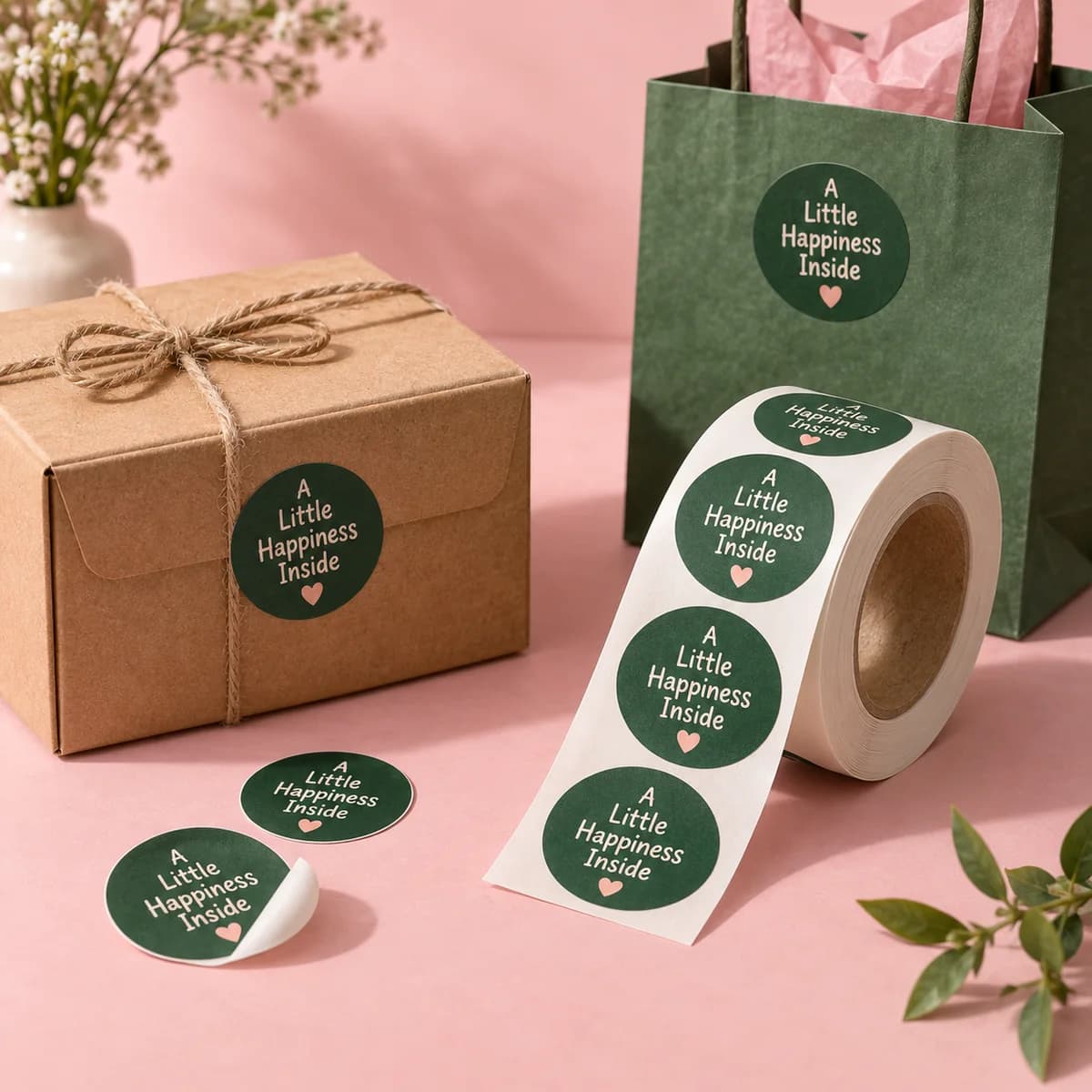 Packaging labels: Voqado product styling