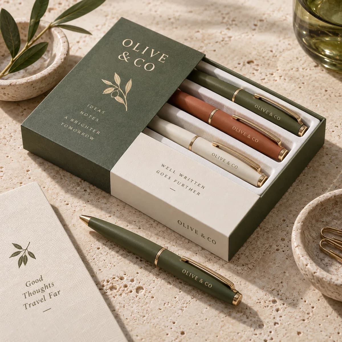 Pens: Voqado product styling