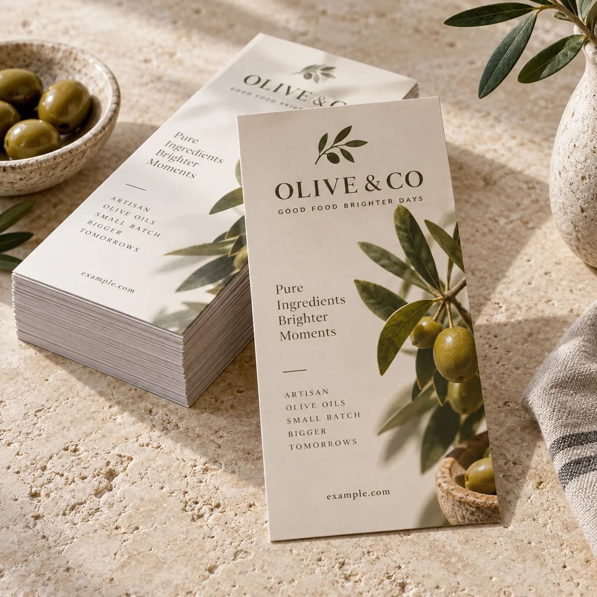 Rack cards: Voqado product styling