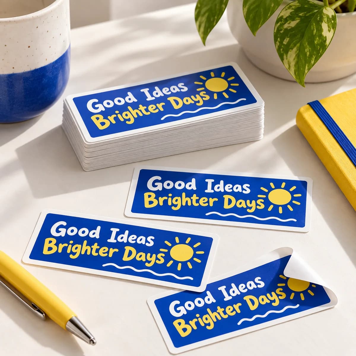 Rectangle stickers: Voqado product styling