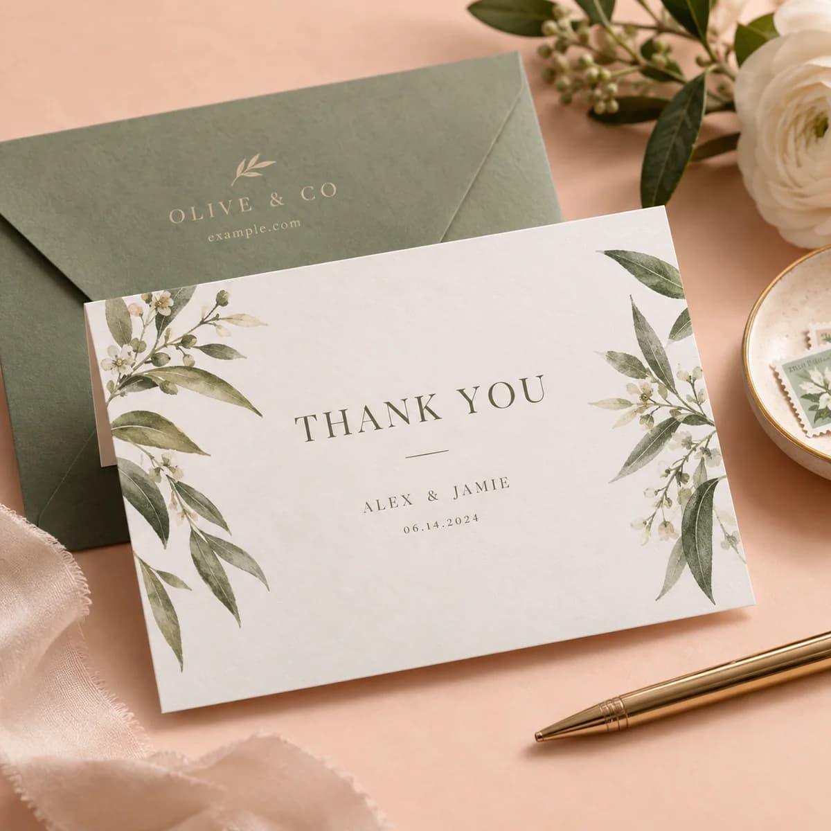 Thank you cards: Voqado product styling