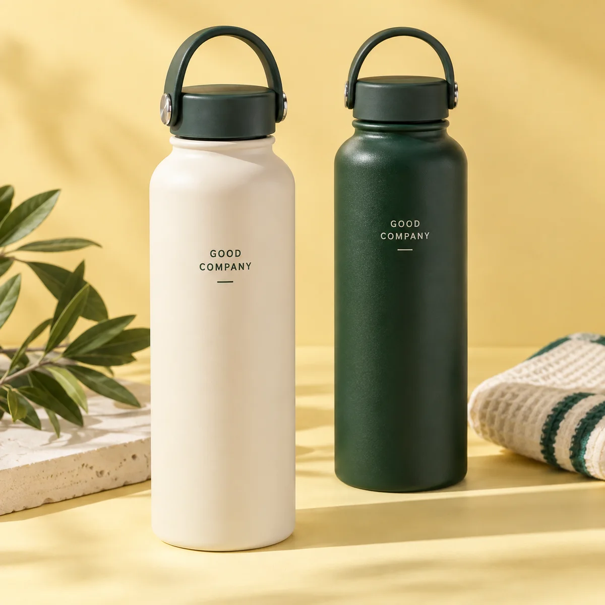 Water bottles: Voqado product styling