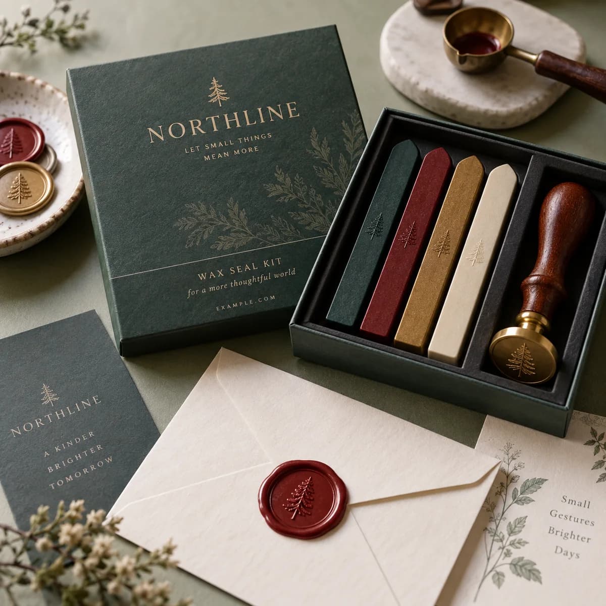 Wax seals: Voqado product styling