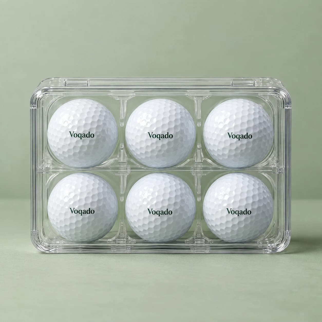 Voqado Golf Balls, Case of 6, Voqado branding concept